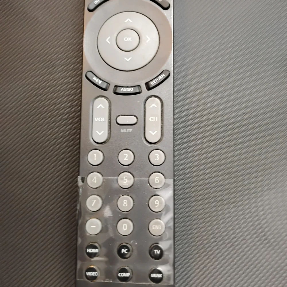 JVC Black Remote Control - Picture 2 of 5